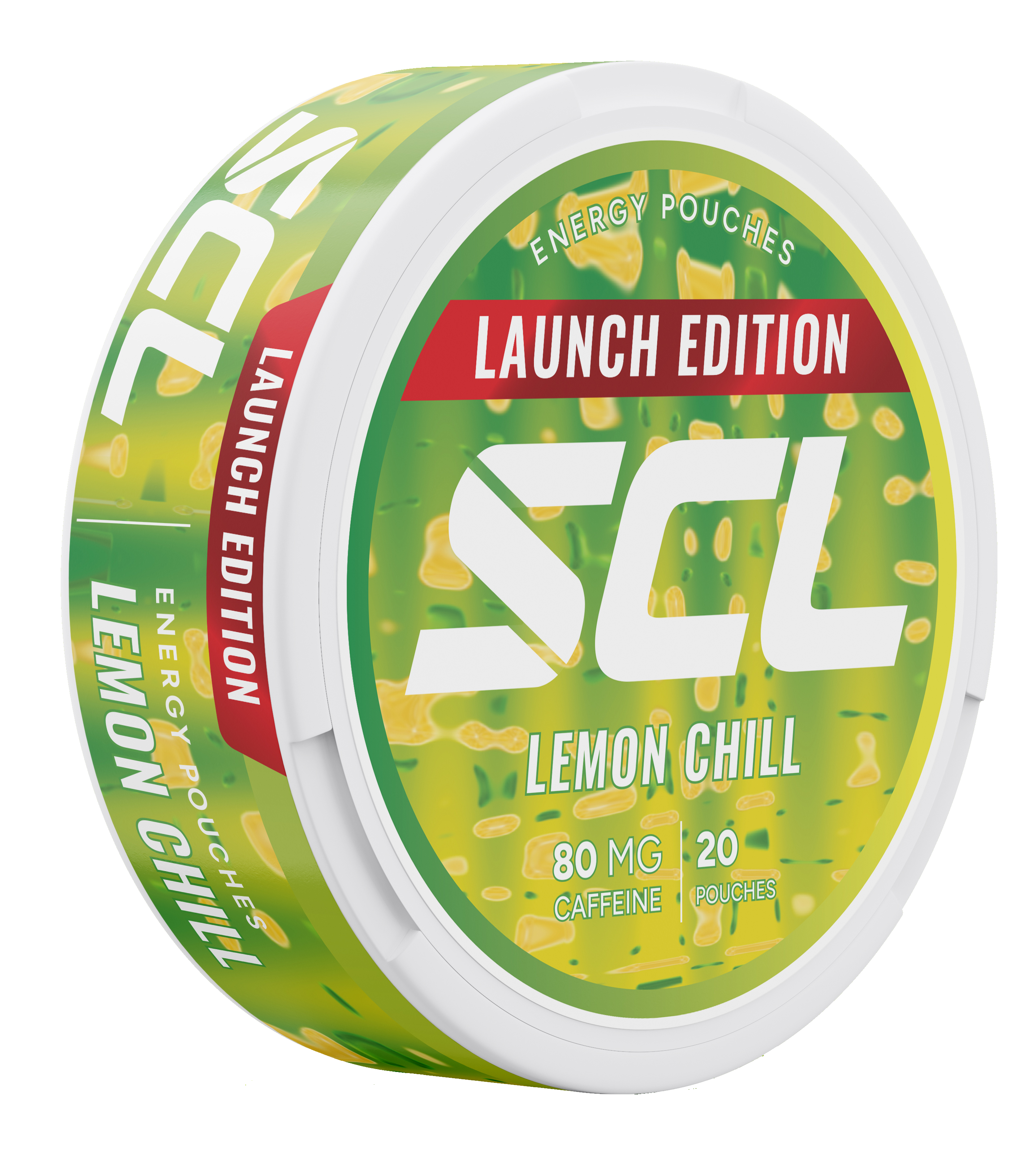SCL Energy Pouches — Lemon Chill Can
