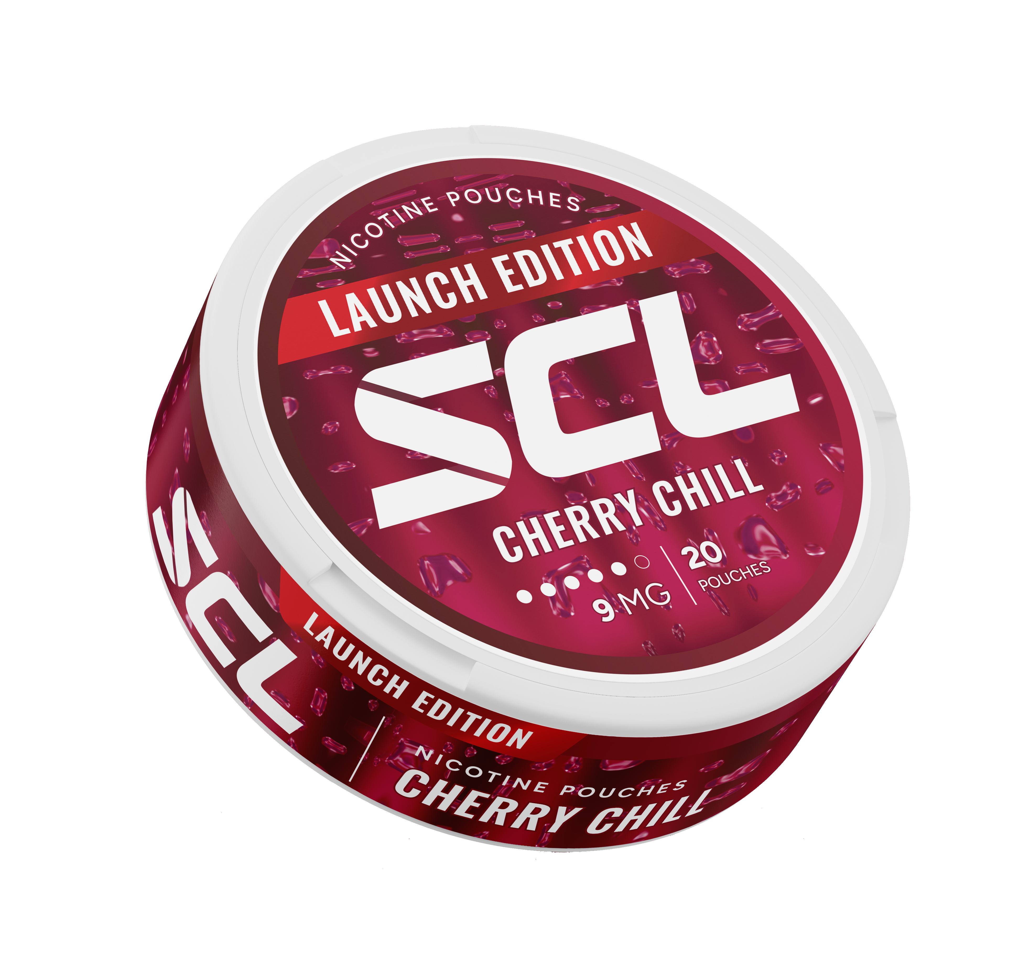 SCL Nicotine Pouches — Cherry Chill can